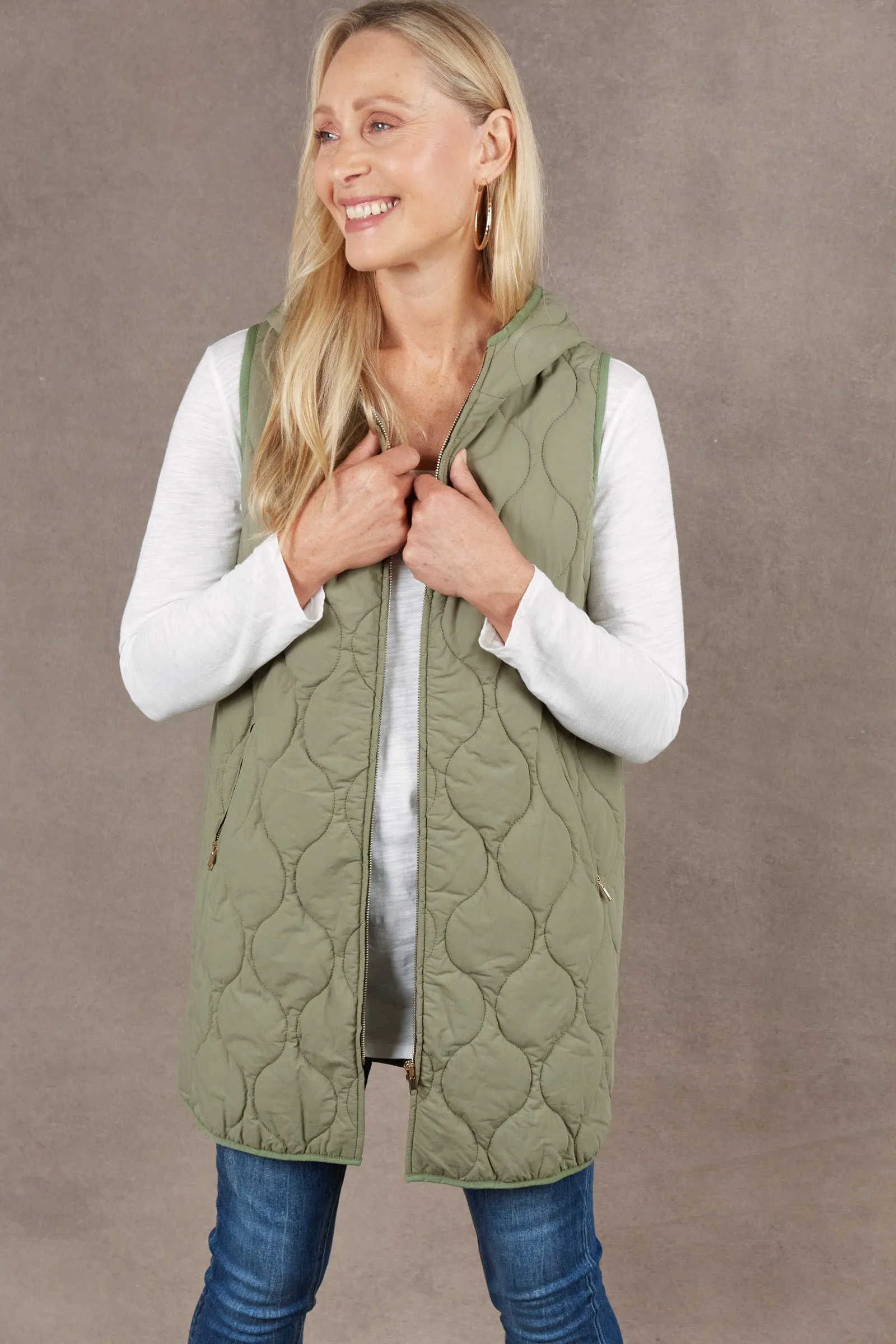 Ribe Vest - Sage