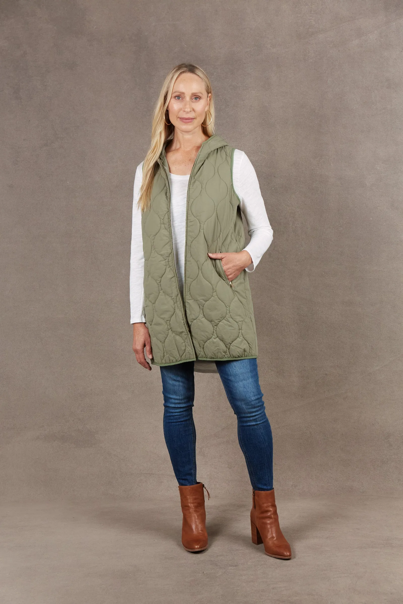 Ribe Vest - Sage