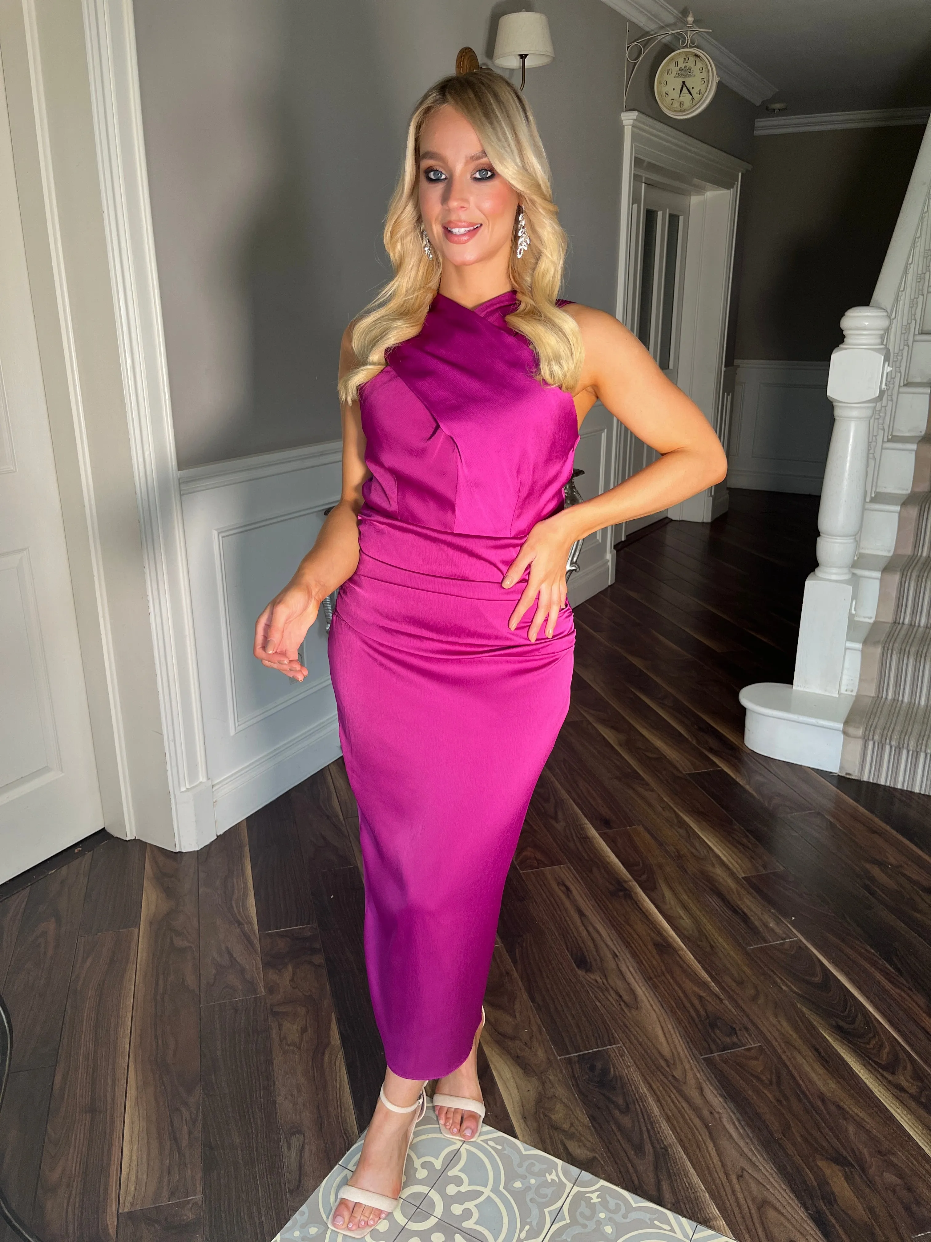 Sarah Jane Magenta Dress