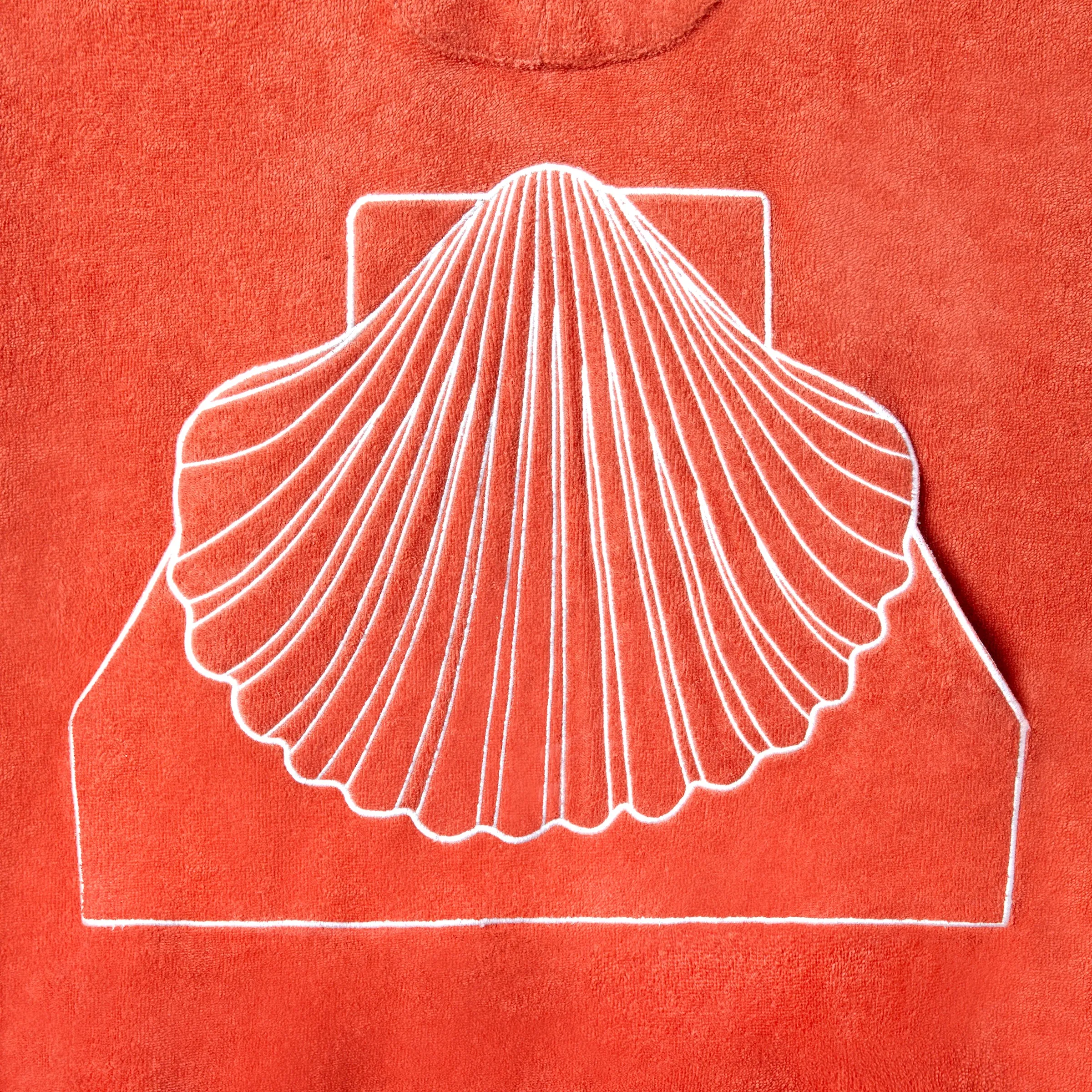 'Scallop' Beach Towel Top