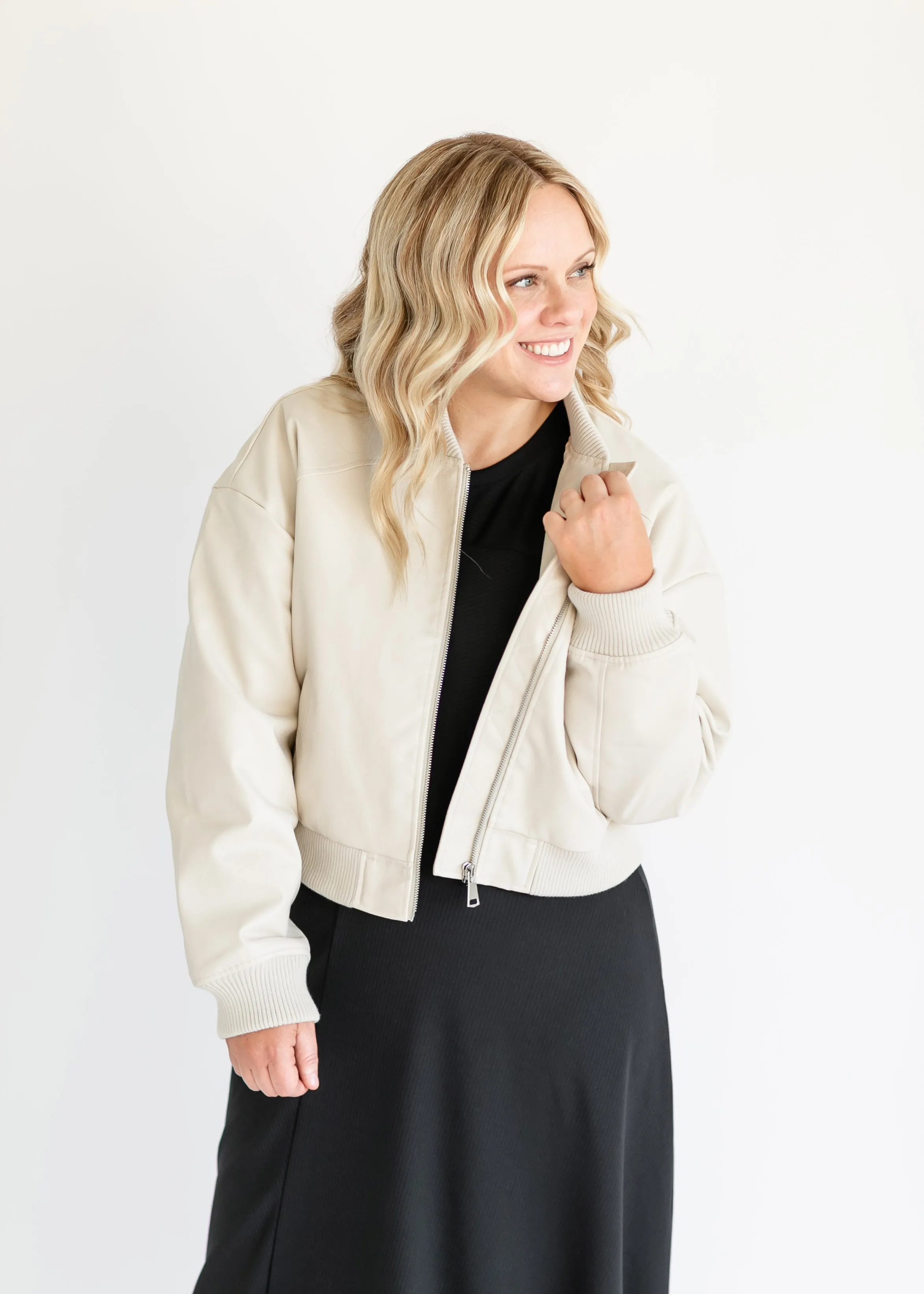 Scout Faux Leather Jacket - FINAL SALE