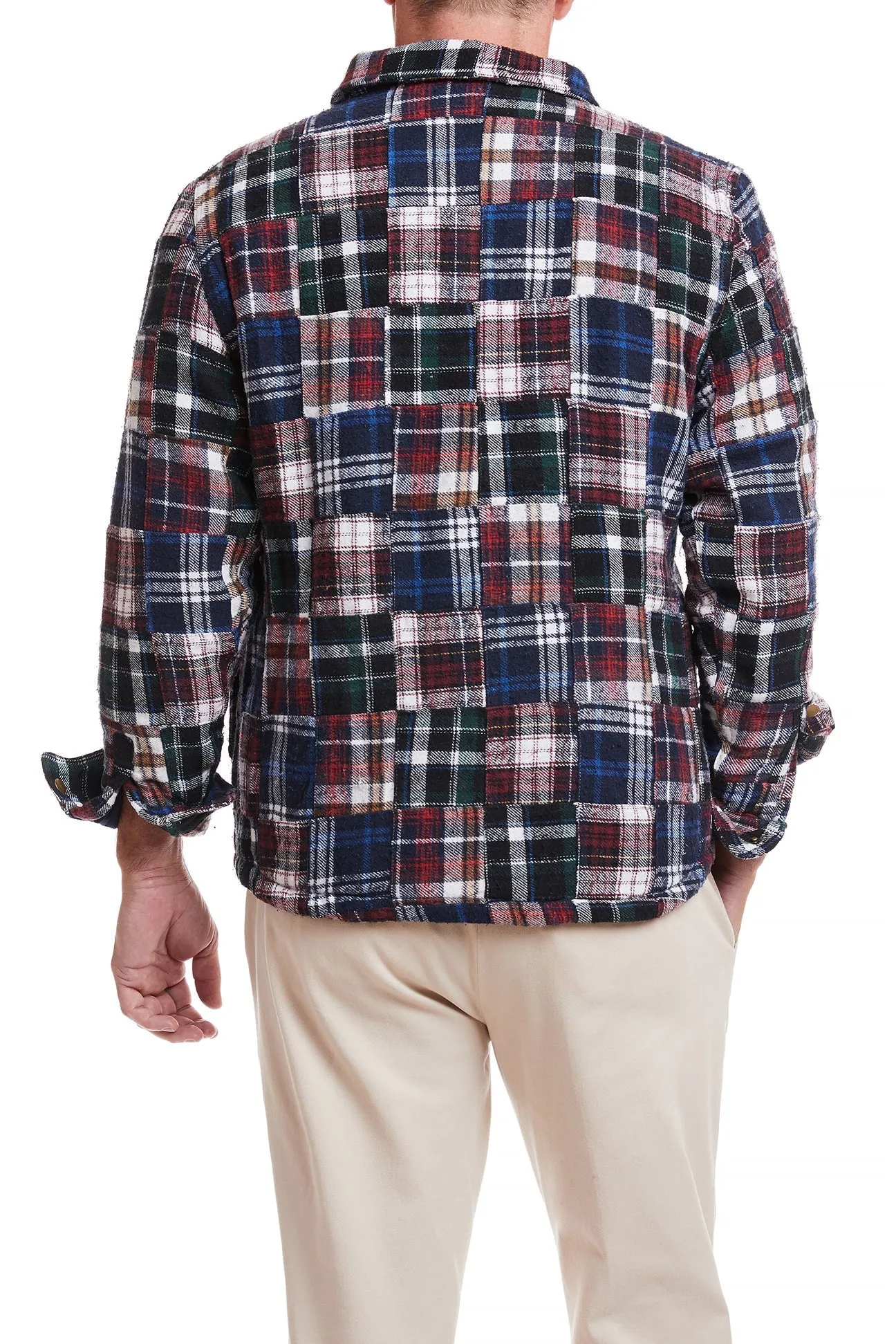 Shacket Colorado Flannel Patch Madras