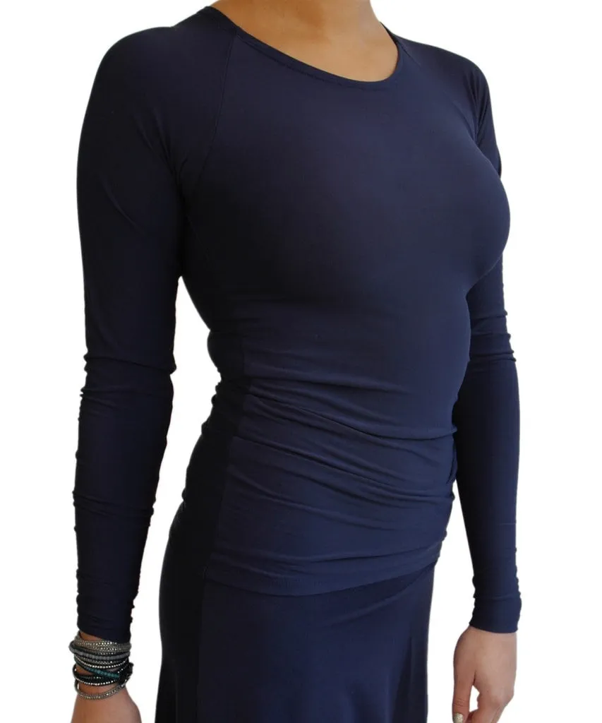 SkinSilk® Raglan Long Sleeve Top