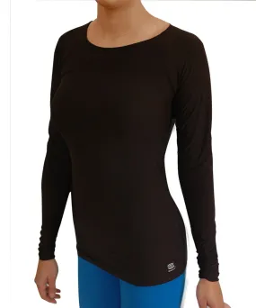 SkinSilk® Raglan Long Sleeve Top