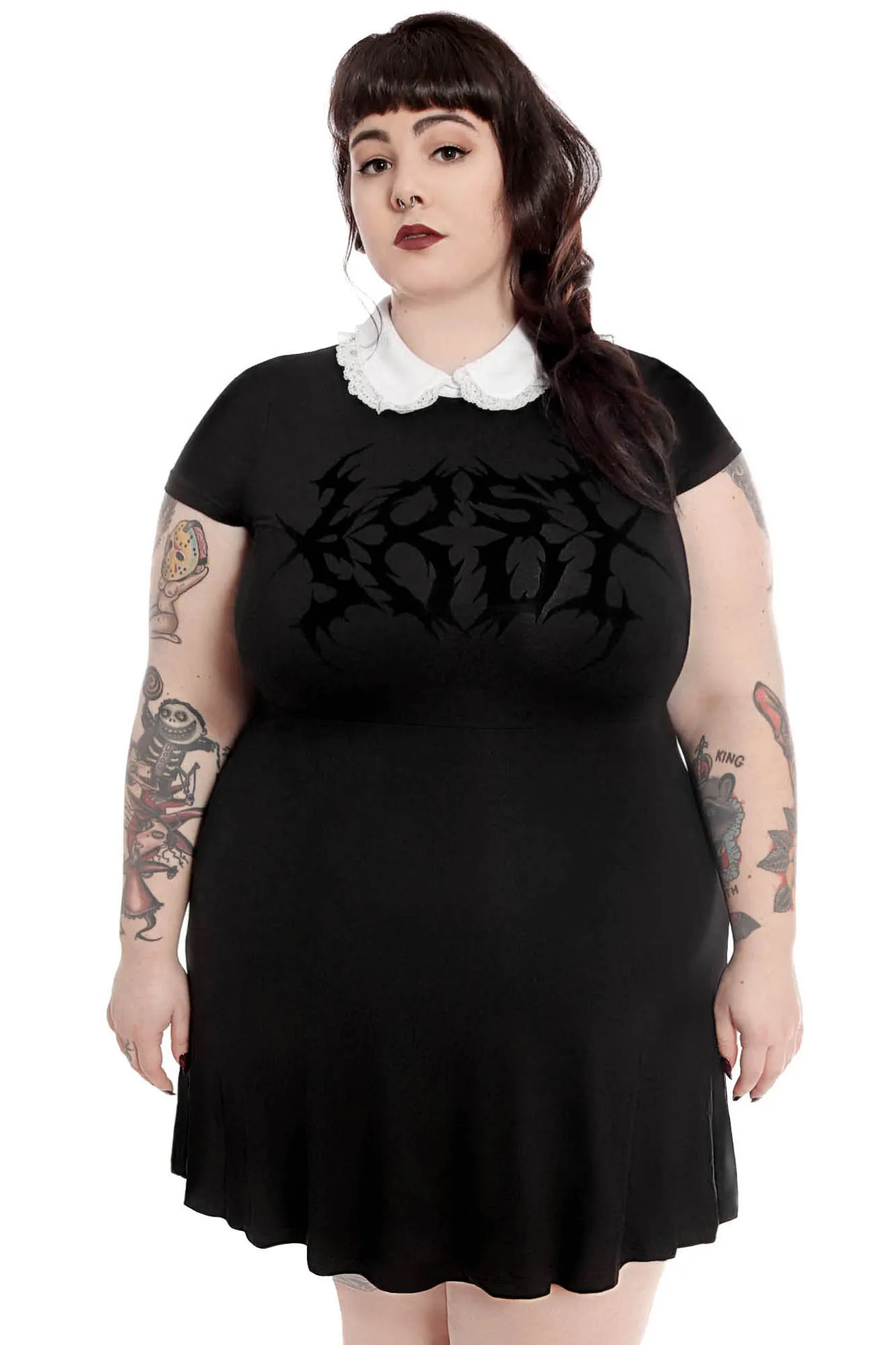 Slaysha Skater Dress [PLUS]