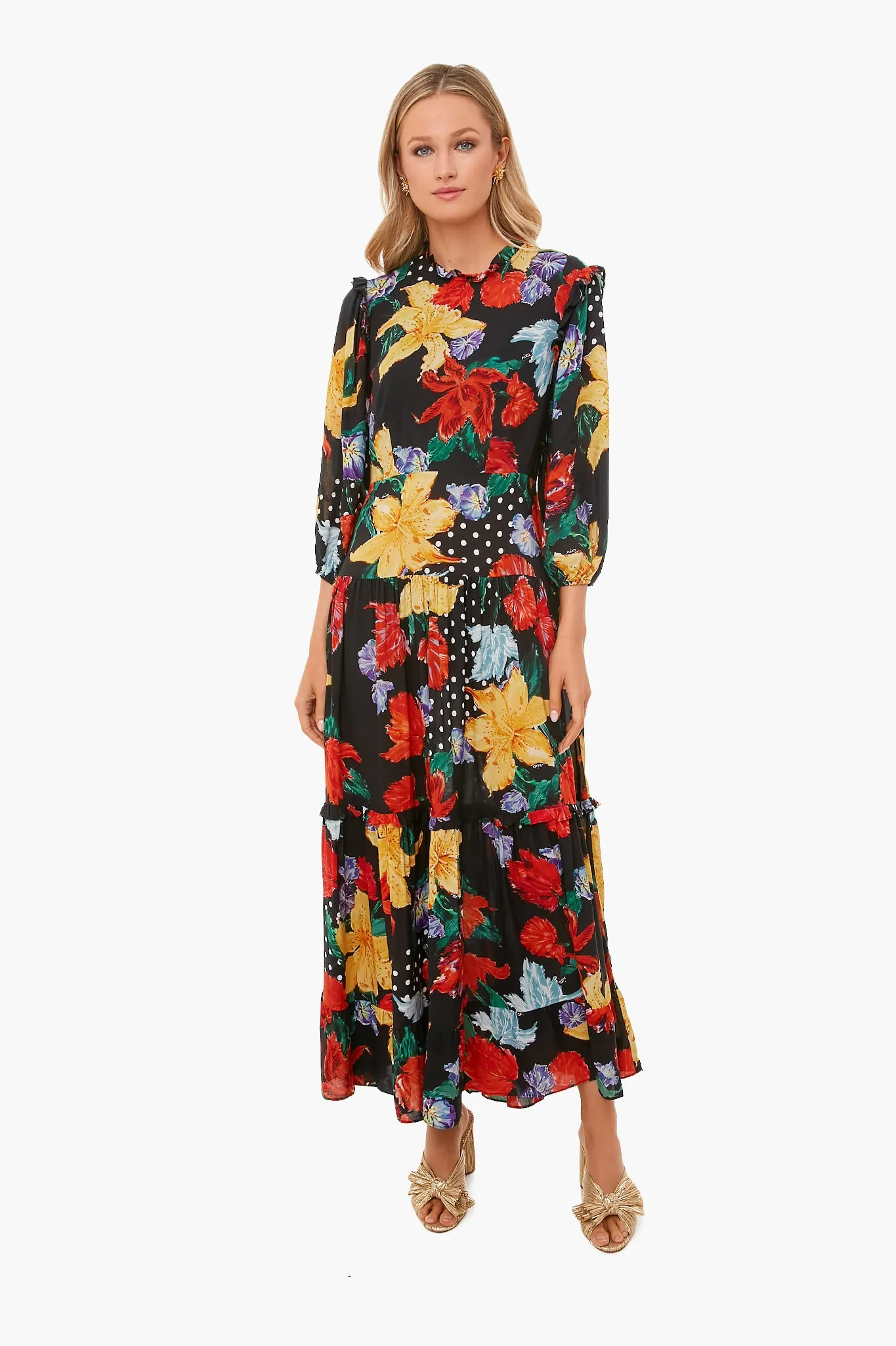 Spotted Lily Garden Monet Dress