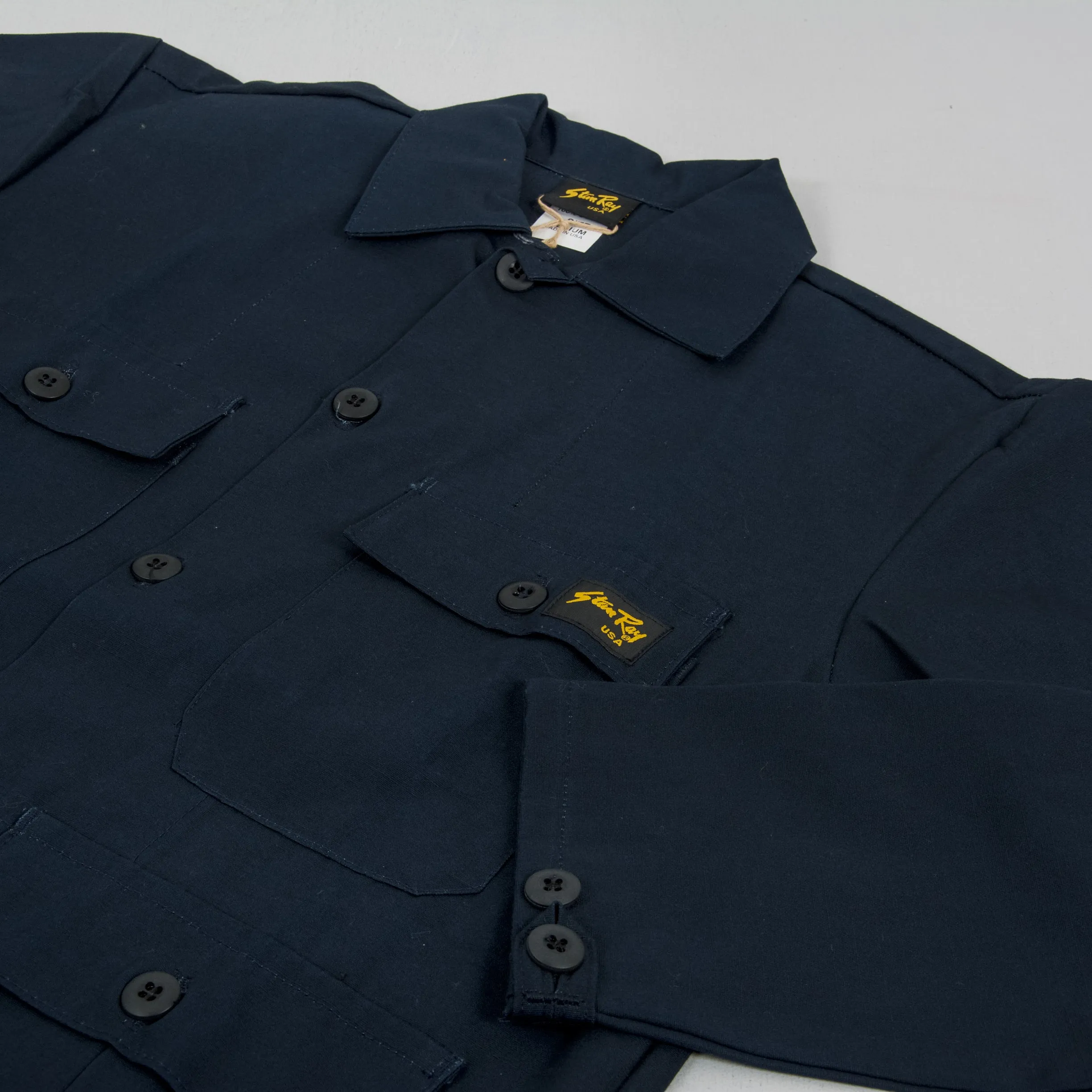 Stan Ray 4 Pocket Jacket - Navy Rip Stop