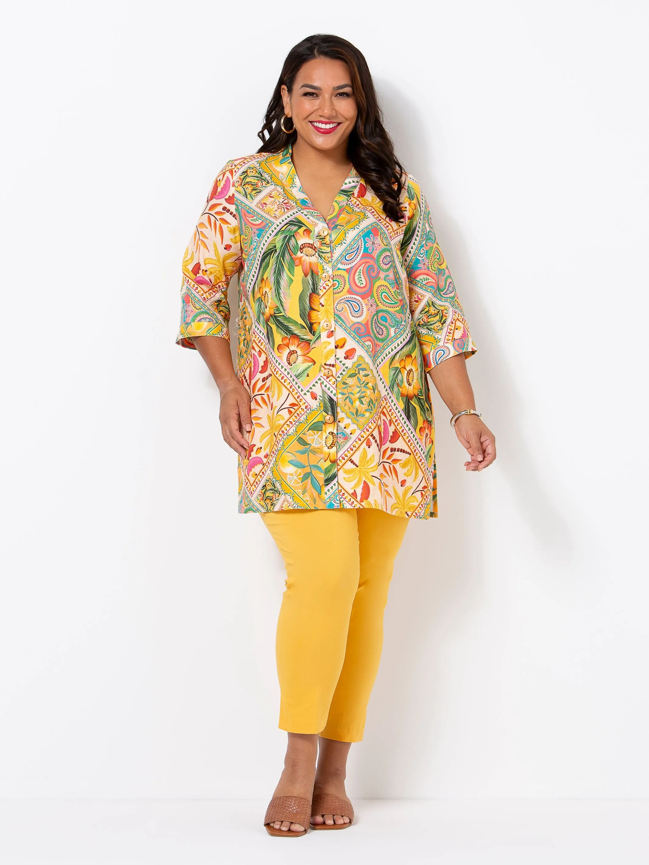 Sunset Boulevard Linen Shirt