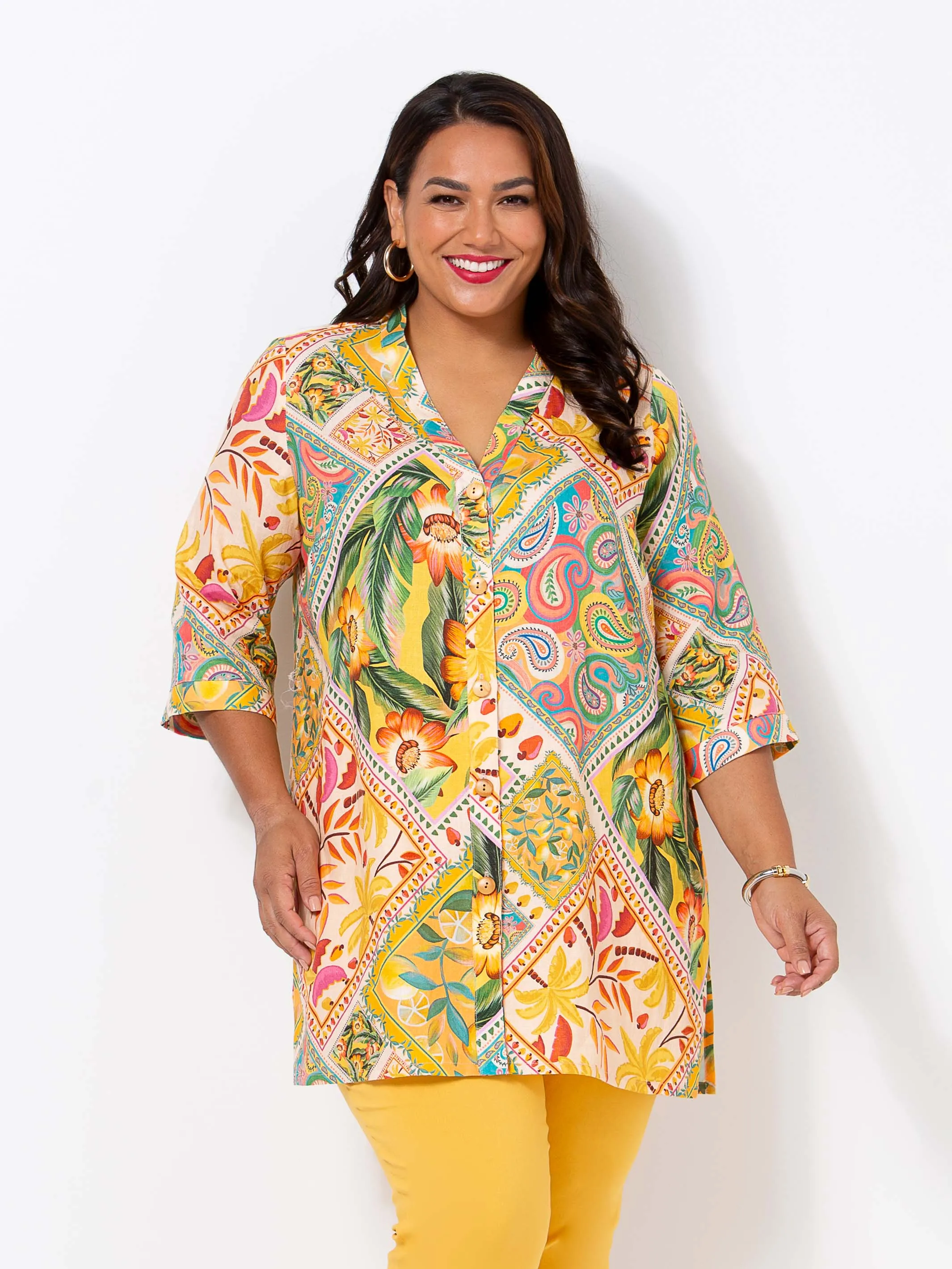 Sunset Boulevard Linen Shirt