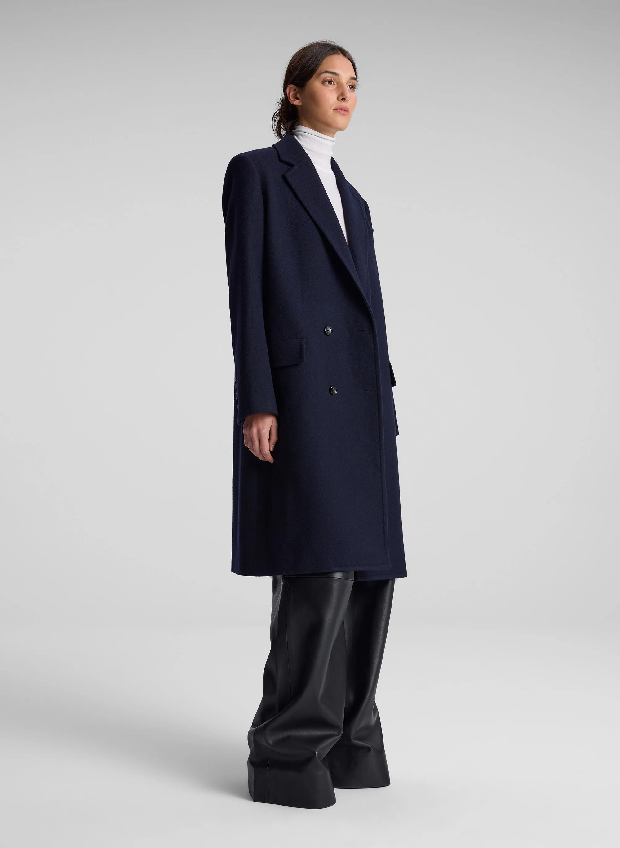 Tanner Oversized Wool Coat