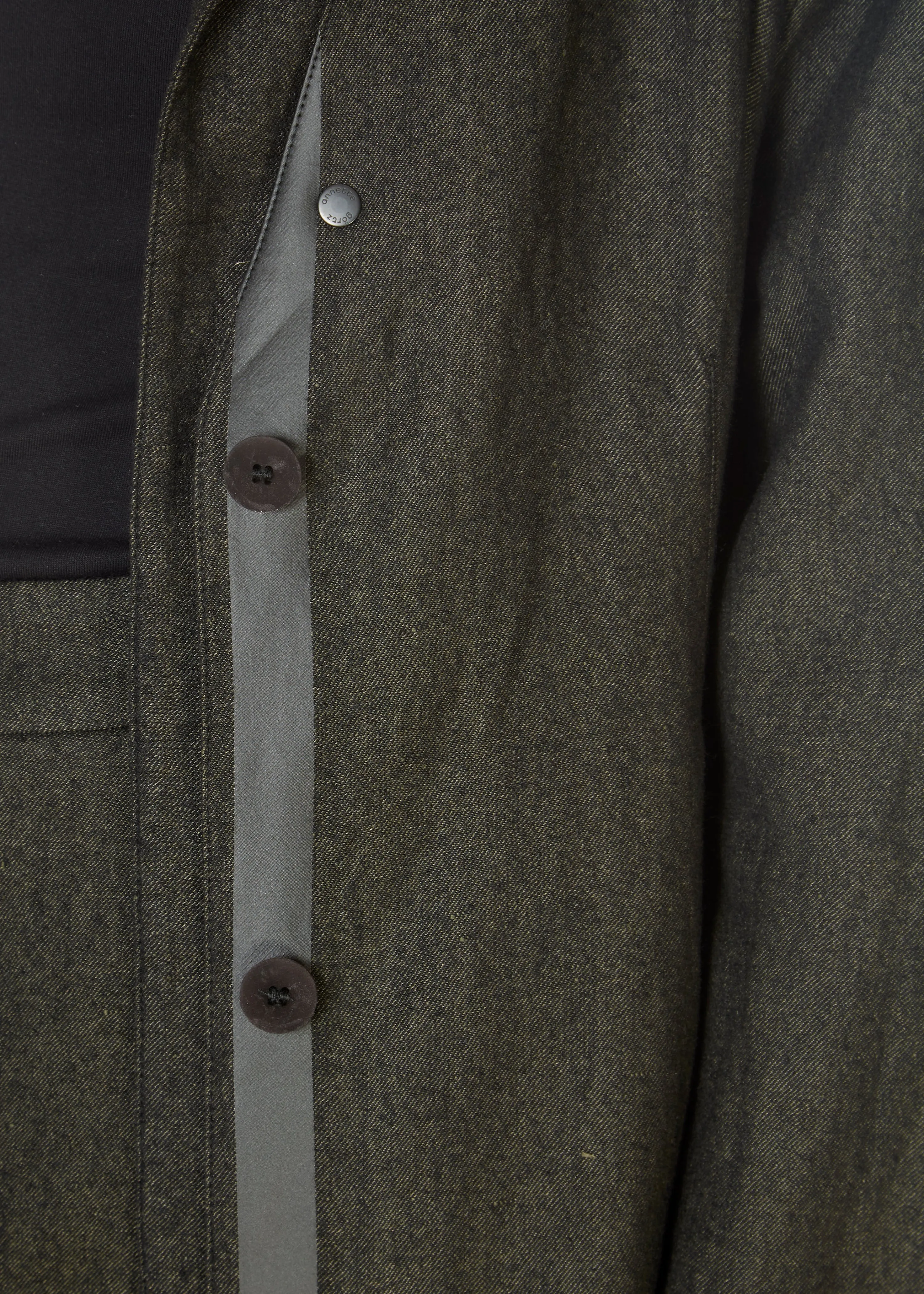 'Teno' Long Wool Jacket