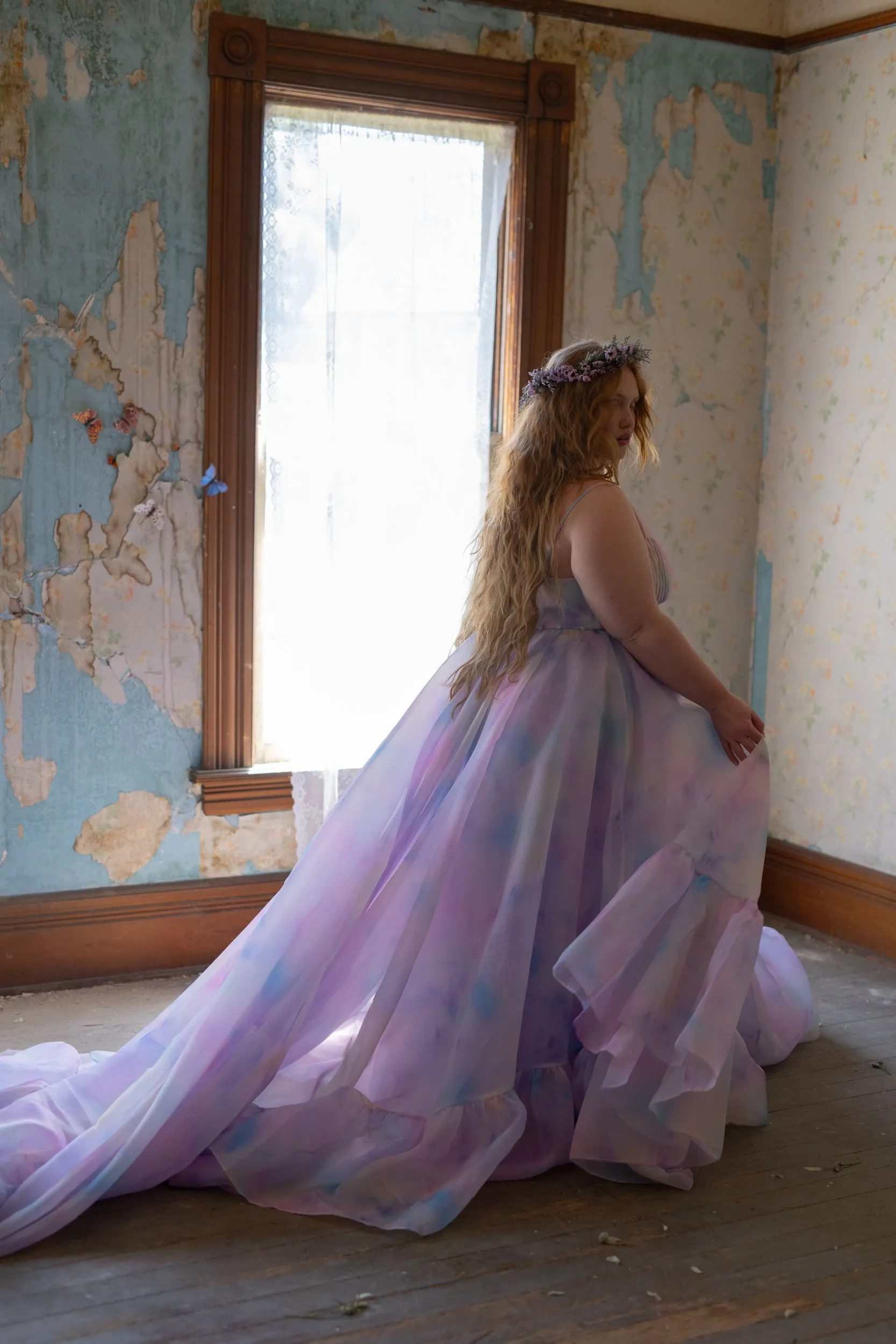 The Morpho Destination Gown