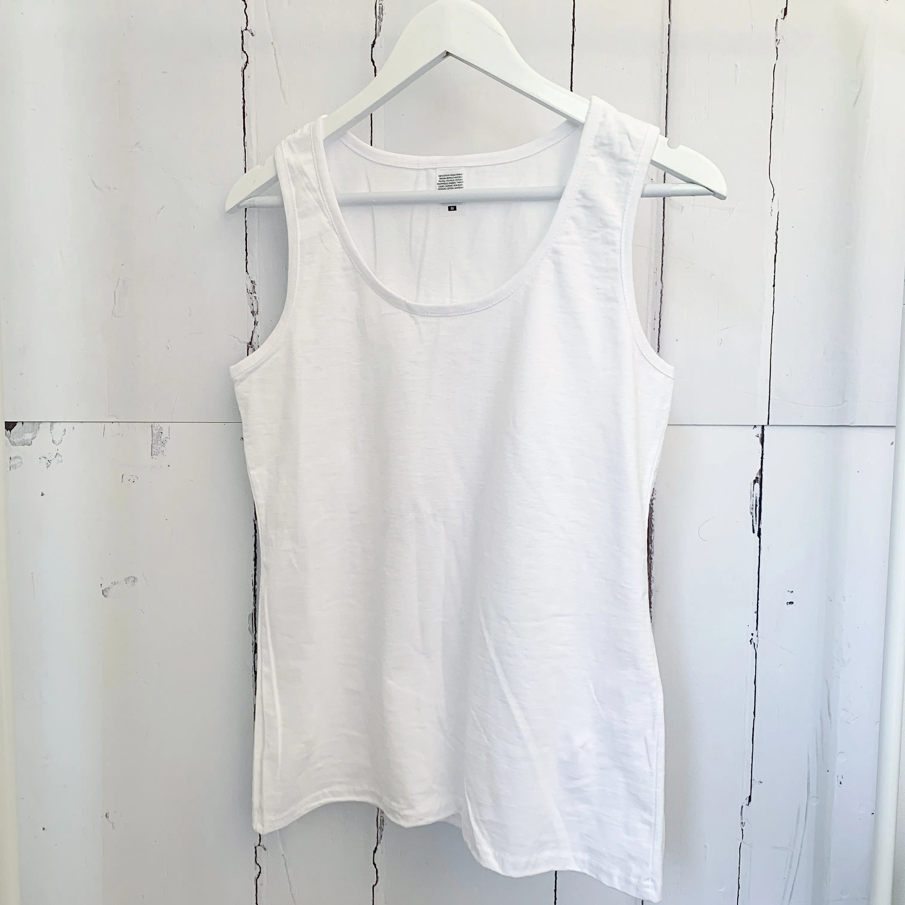 The perfect WHITE vest top! (Fab for layering over)