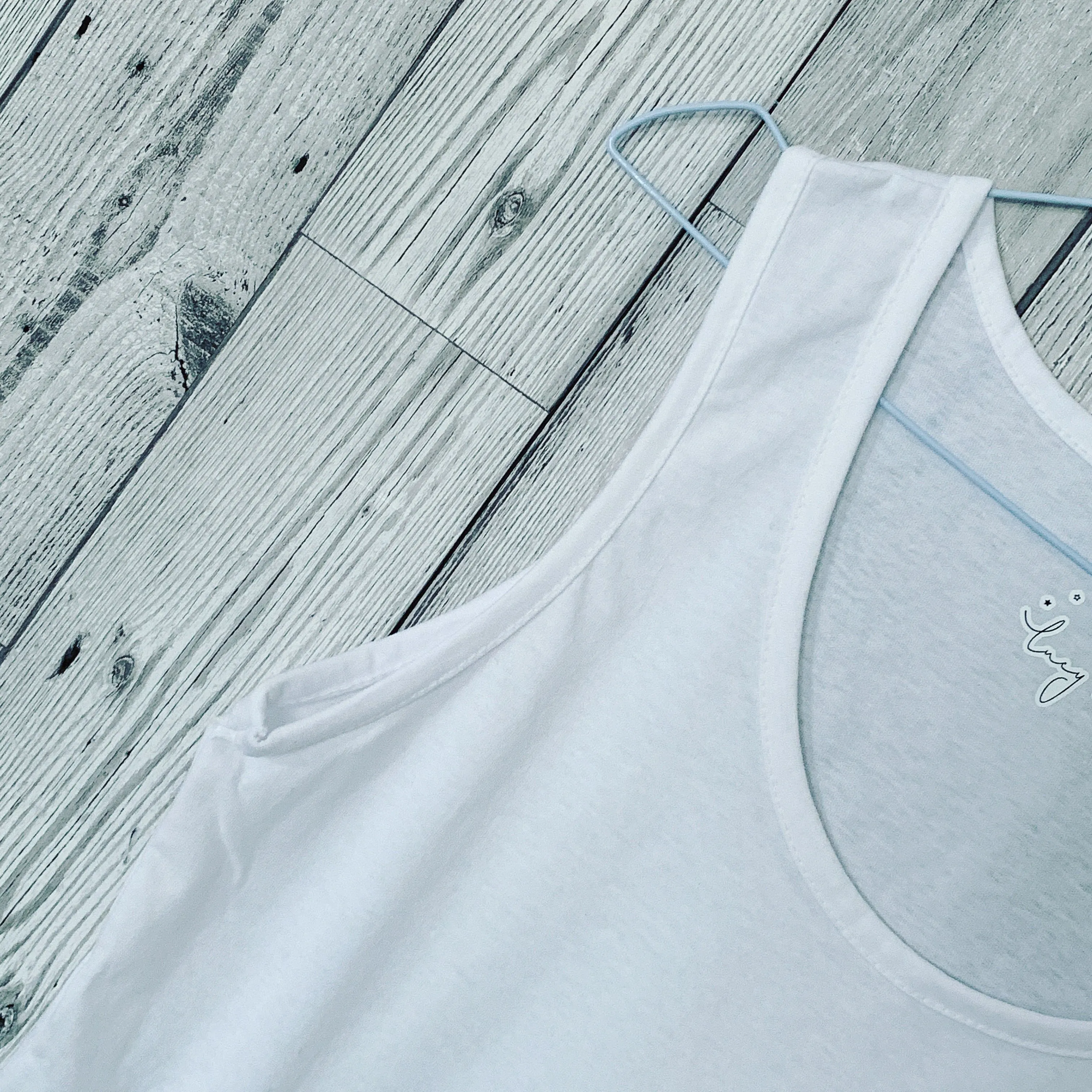 The perfect WHITE vest top! (Fab for layering over)