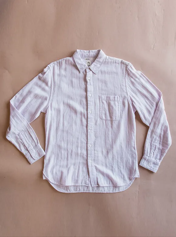 The Ripper Double Gauze Organic Cotton Shirt - Lavender