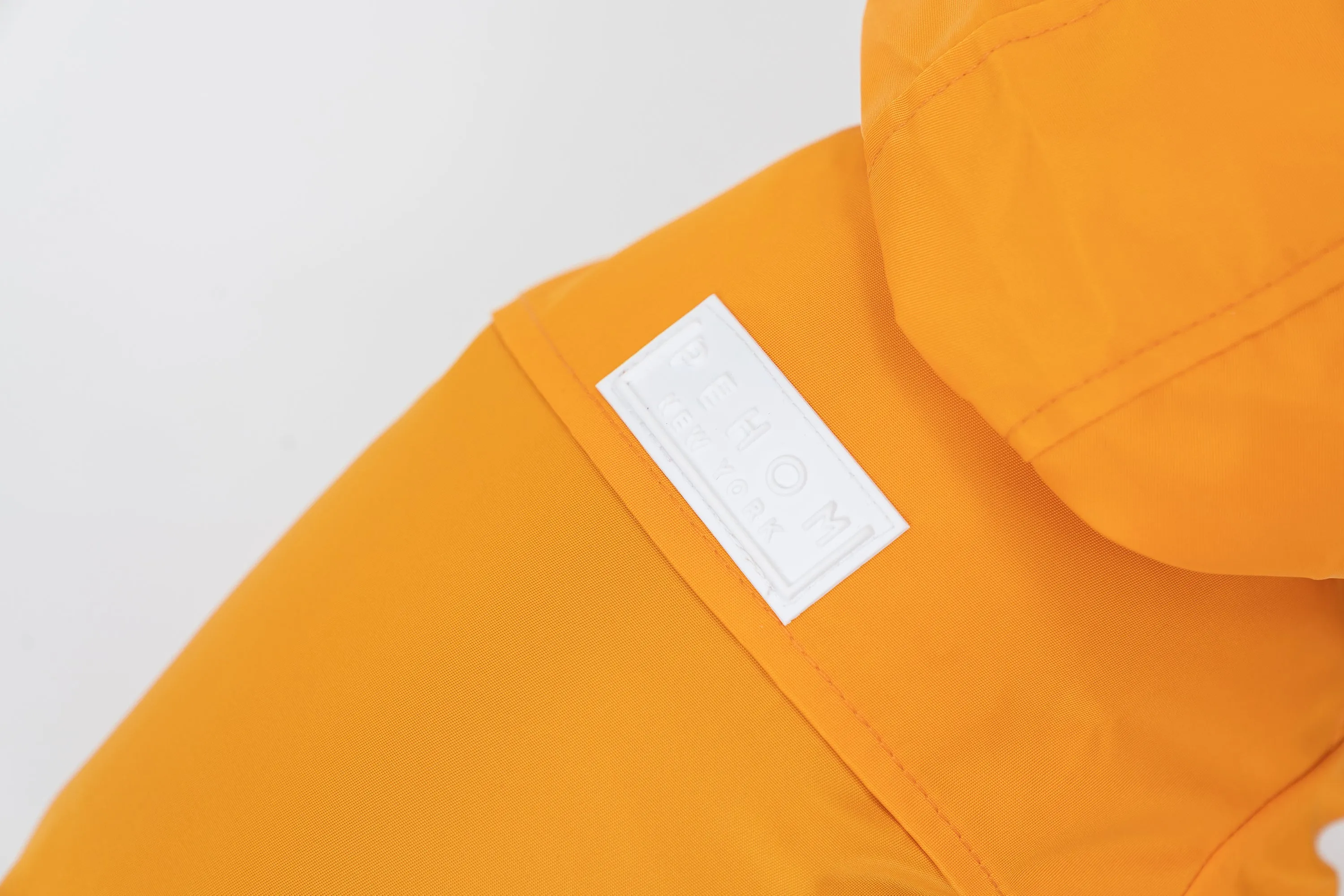 Tribeca adjustable velcro raincoat - Egg Yolk