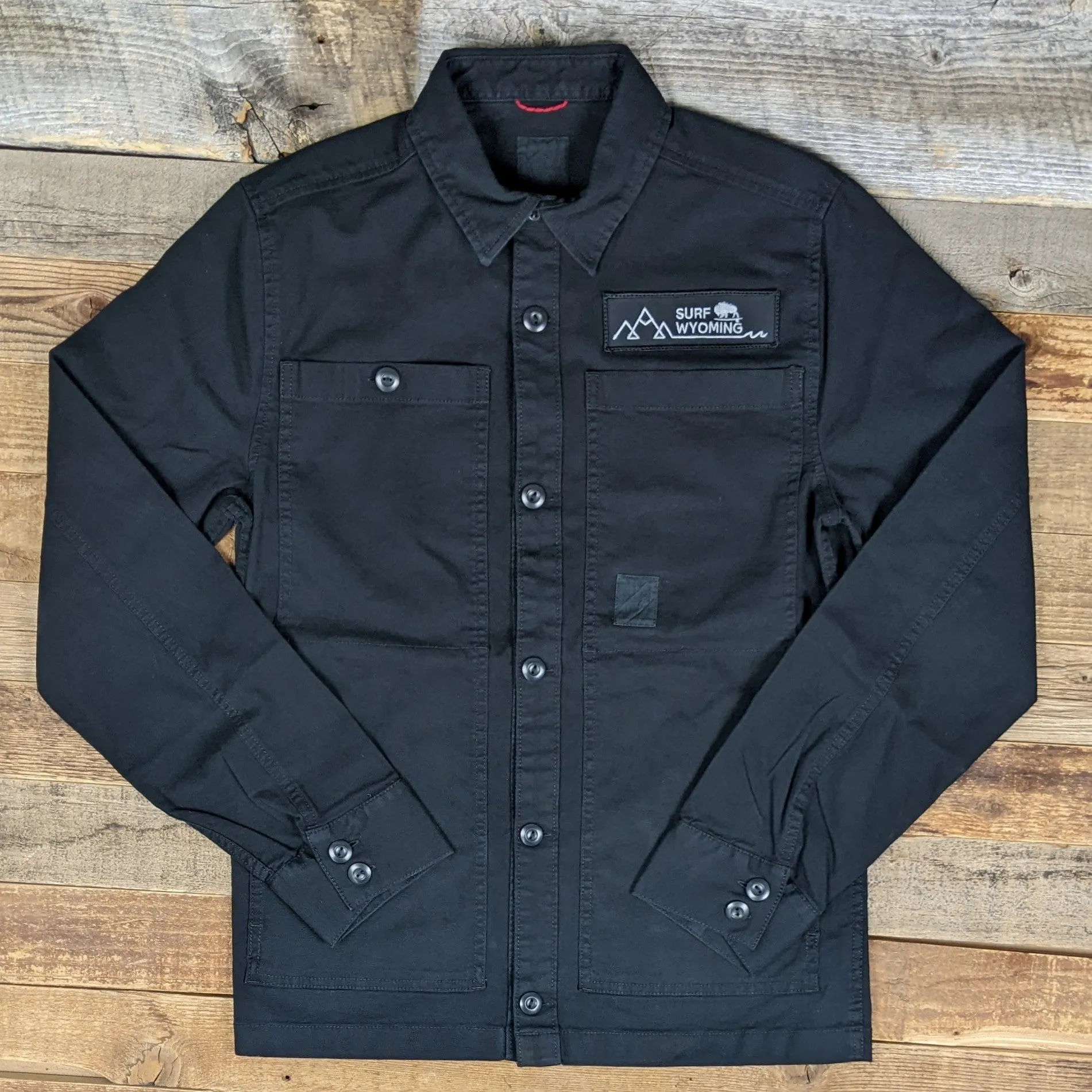 Unisex Surf Wyoming® x TOPO Shacket - Black *limited sizes