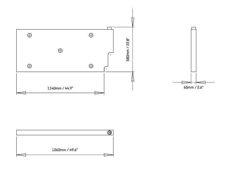 Upright Water Tank / Flat - by Front Runner