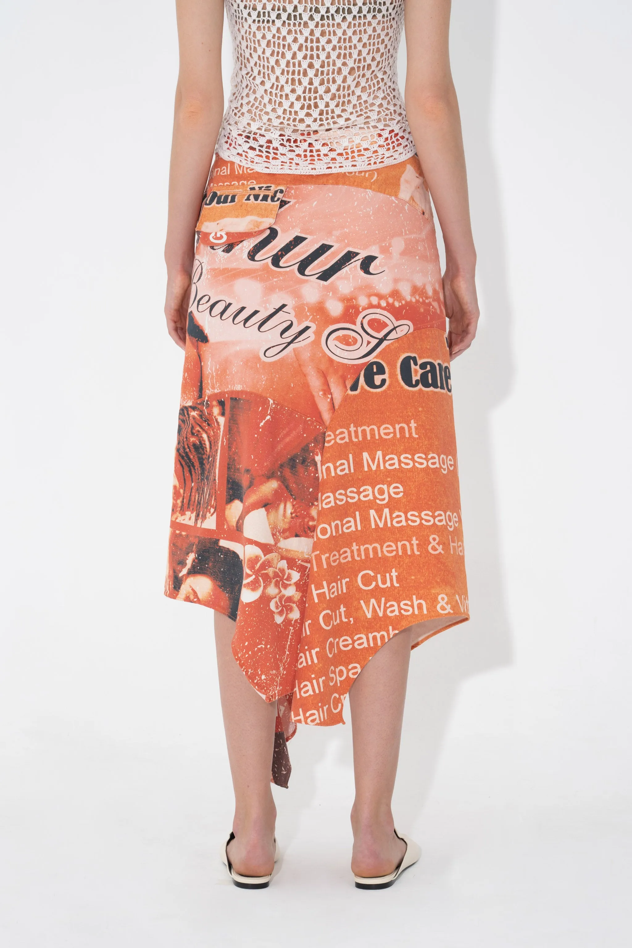 Utility Drape Skirt in Spacore