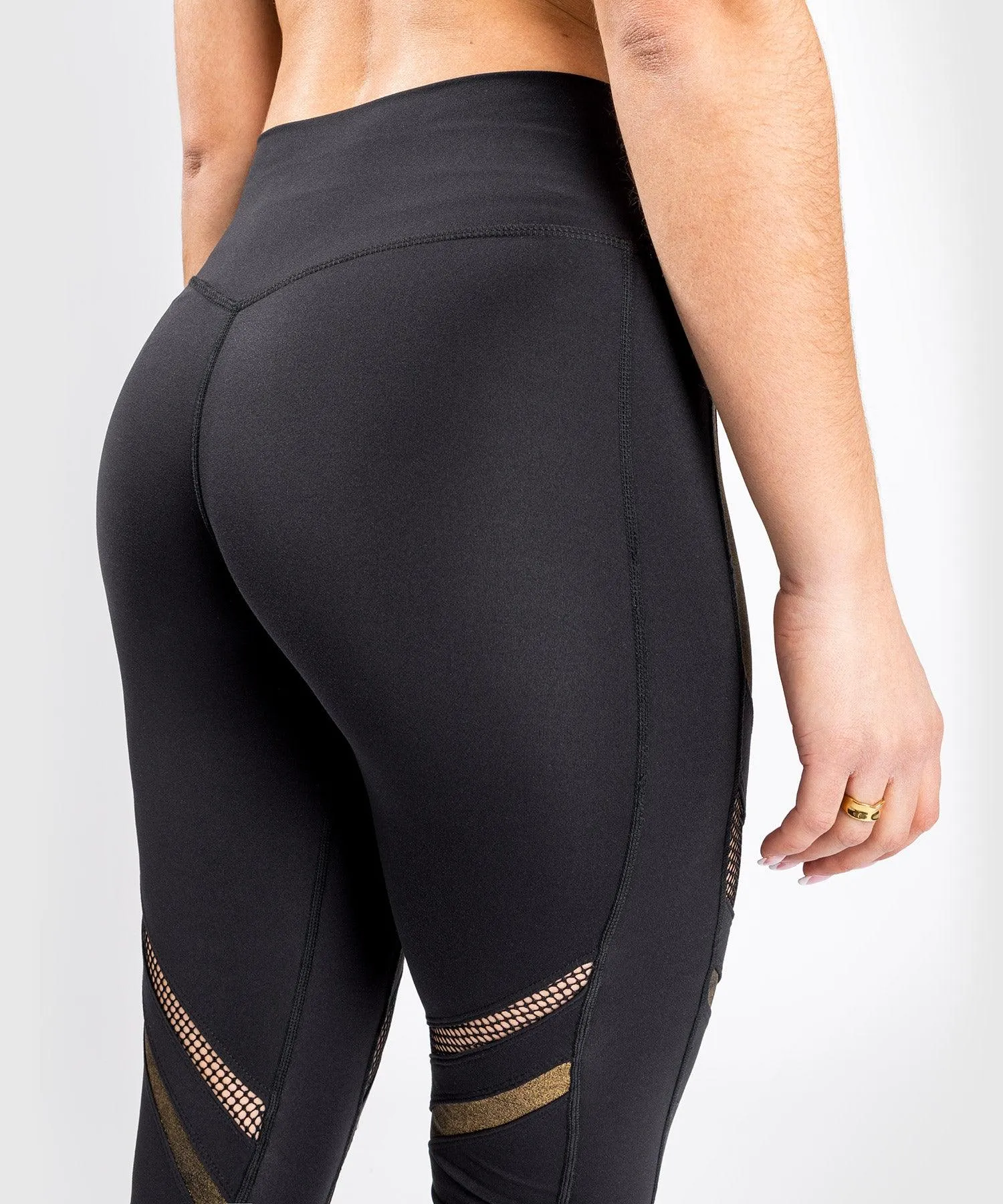 Venum Lightning Leggings 7/8 - For Women - Black/Gold