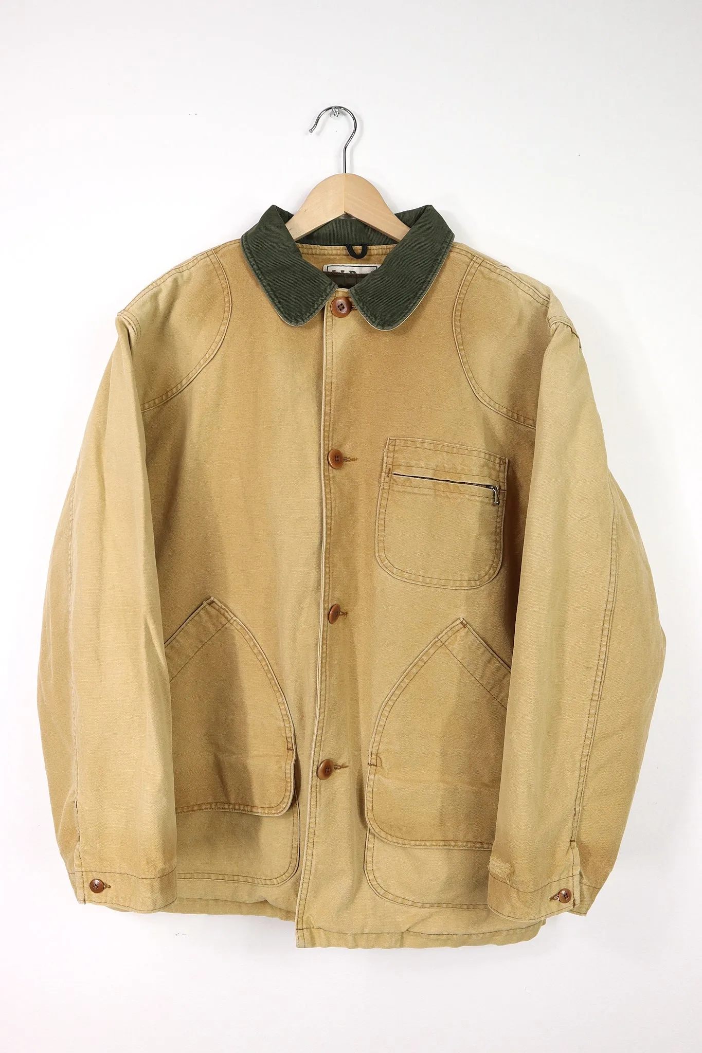 Vintage L.L. Bean Flannel Lined Field Jacket