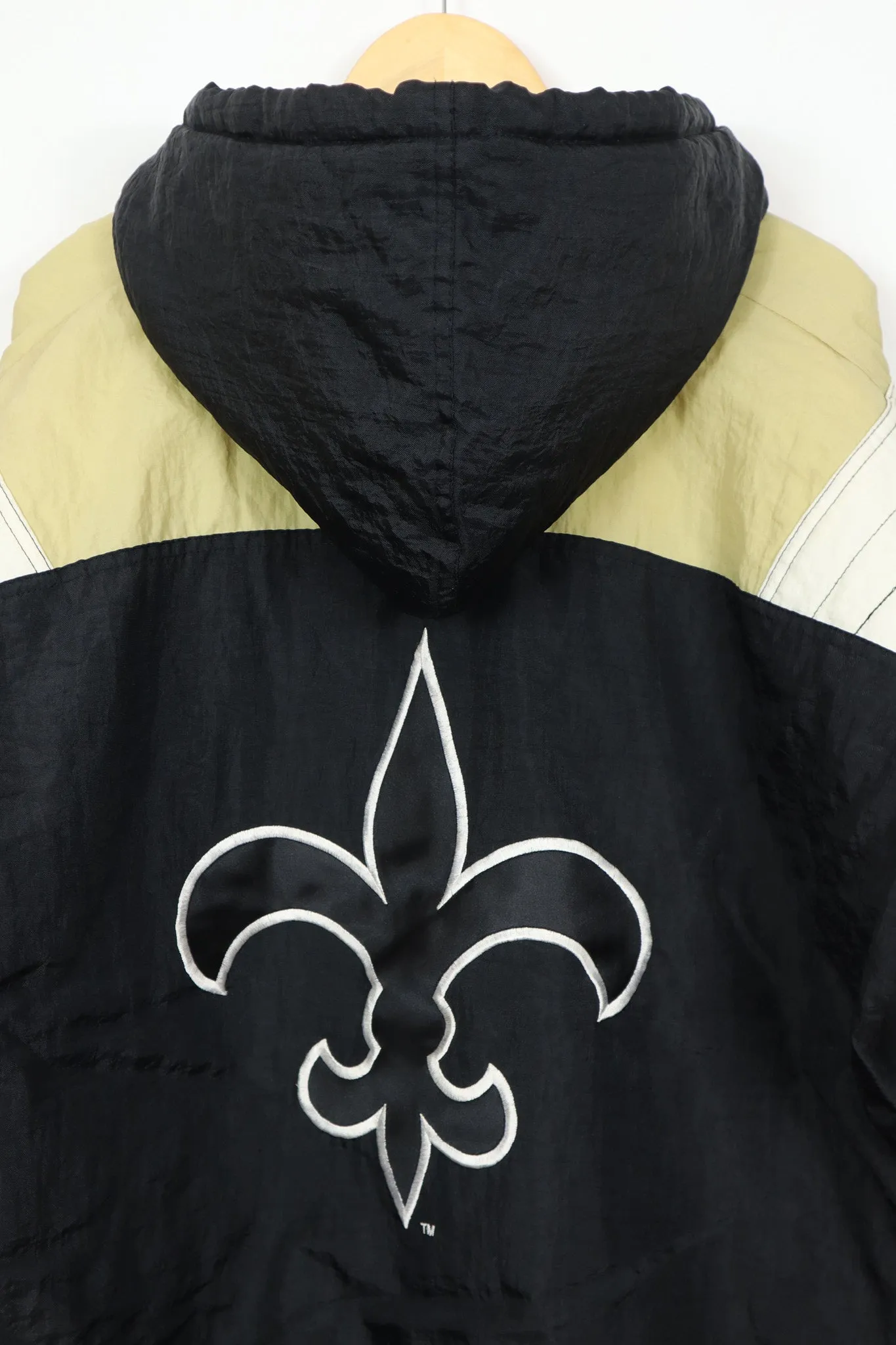 Vintage New Orleans Saints Pullover Hooded Jacket