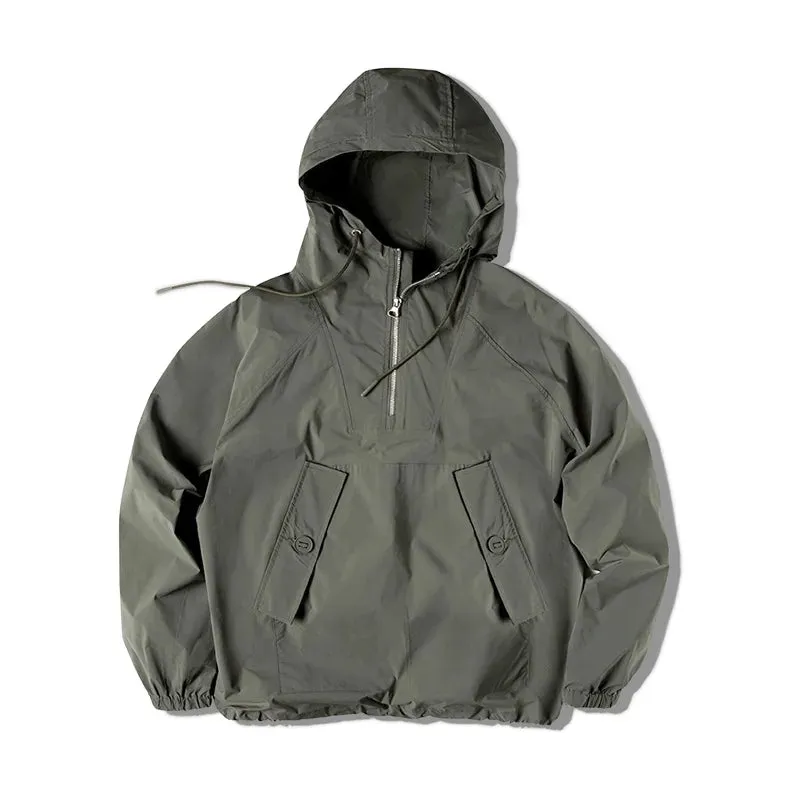 Vintage Severe Weather Military Windbreaker Hooded Jackets