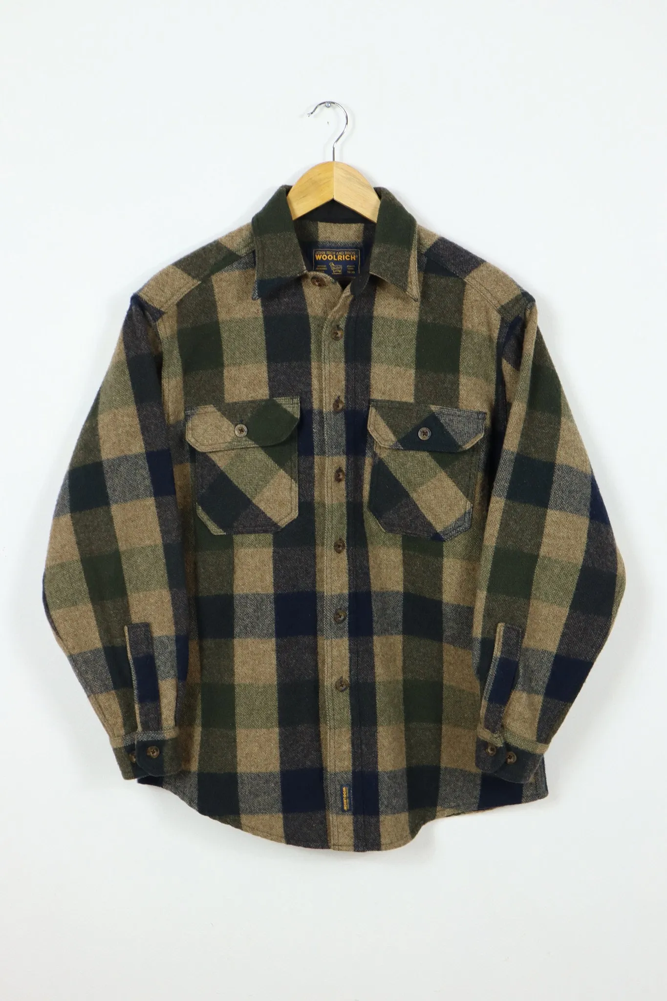 Vintage Woolrich Heavyweight Green Shirt Jacket