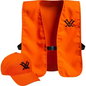 Vortex Optics Blaze Orange Vest & Hunting Hat Combo