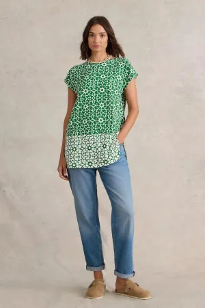 White Stuff Carrie Tunic - Green Print