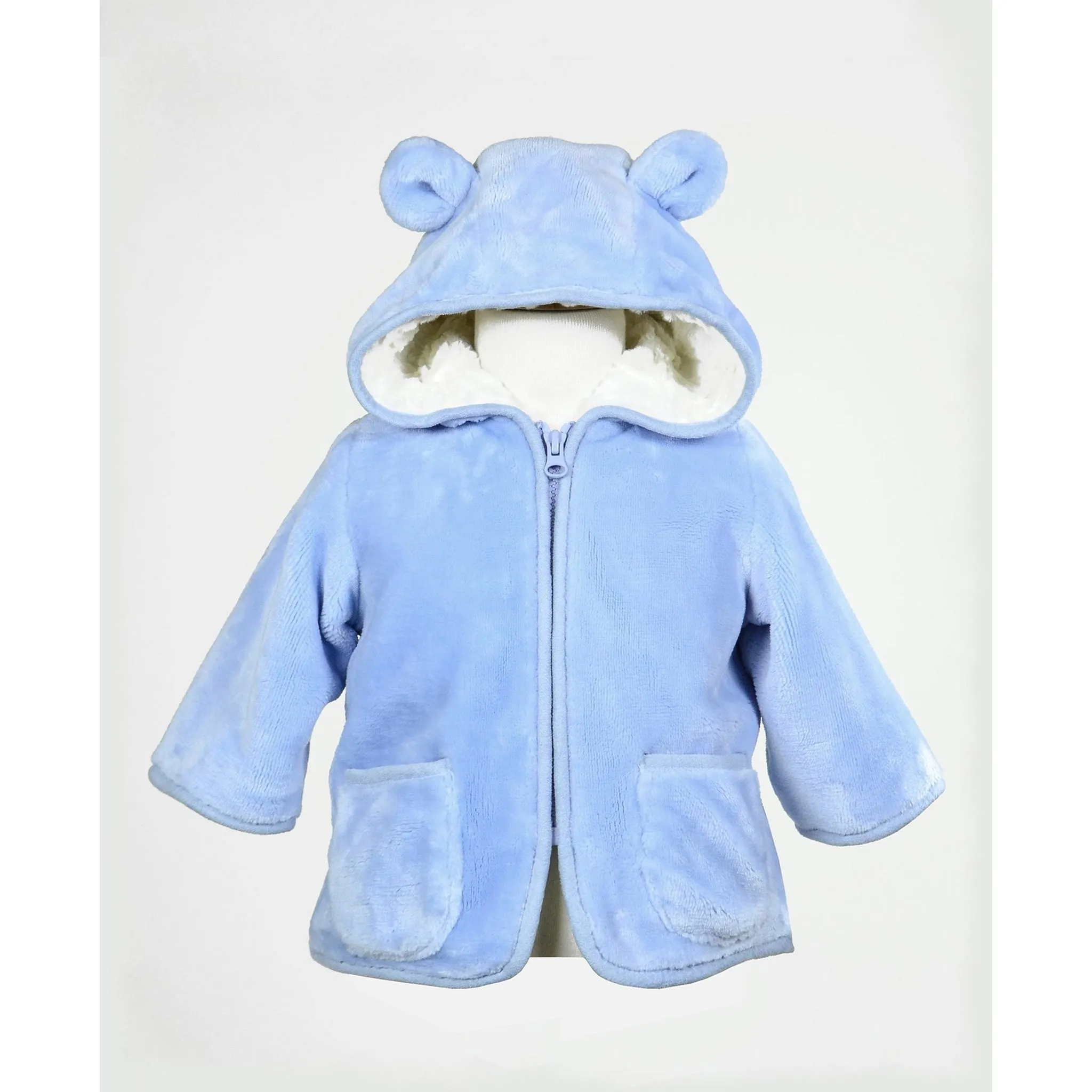 Widgeon Infant Ear Coat in Pink or Blue