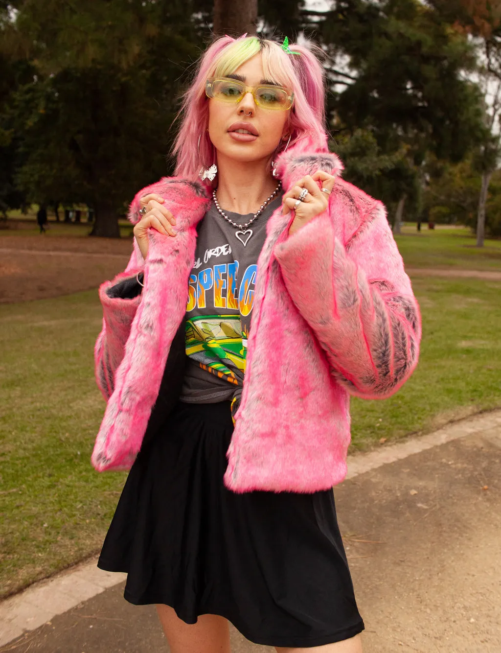 WIZZ FIZZ FAUX FUR JACKET ✰ MADE 4 U ✰