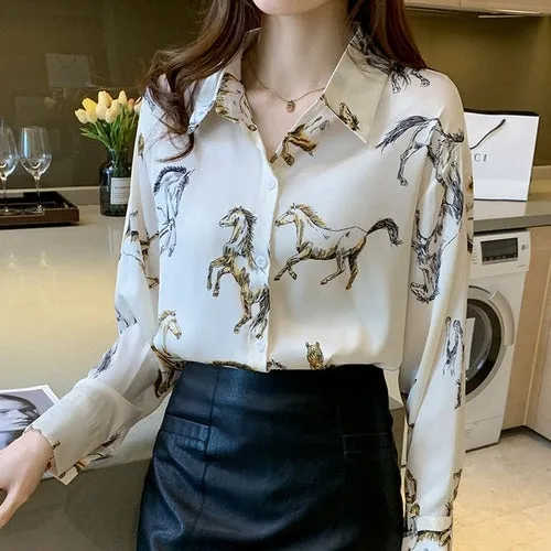 Women  Animal Printed Shirt