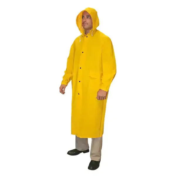 Yellow PVC Raincoat