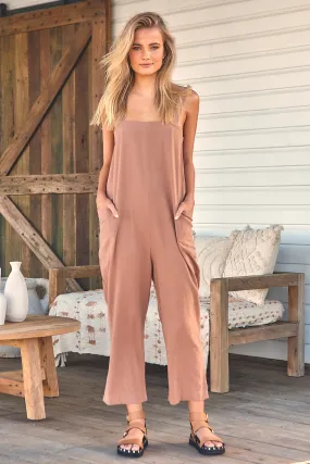 Zandra Jumpsuit - Cocoa